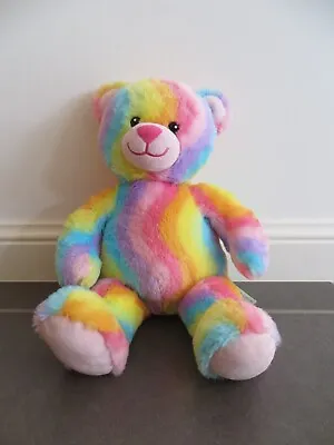 BUILD A BEAR WORSHOP  Rainbow Teddy Bear 18  • £10.95