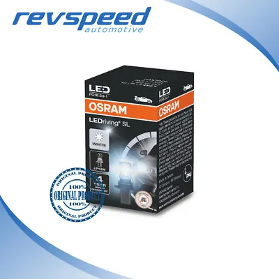 Osram LED Bulbs P13W LEDriving Cool White 6000K PG18.5D-1 Daytime Running Lamp • $19.95