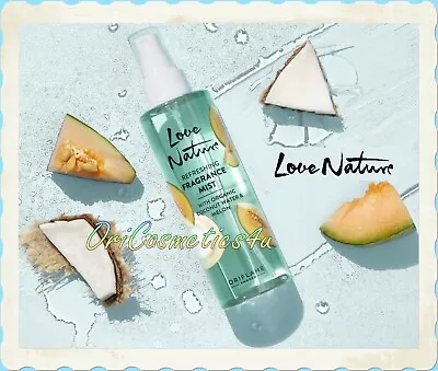 Oriflame Love Nature Refreshing Fragrance Mist Organic Coconut Water & Melon • £10.99