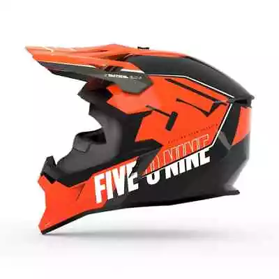 509 Tactical 2.0 Snowmobile Helmet W/ Fidlock Strap VEES Venturi Vent Orange • $161