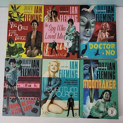 James Bond Novels Penguin Books Paperback 2003 You Choose • $65