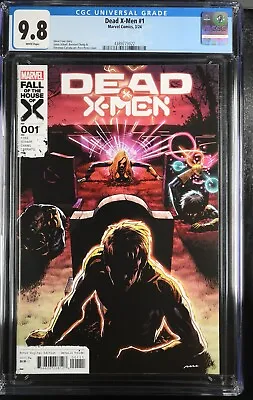 Dead X-Men #1 CGC 9.8 White Pages Carratu/Pere Perez Cover A Marvel 2024 Graded • $54.99