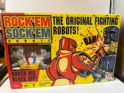 Rockem Sockem Robots Rock Marx Sock Classic Boxing Match Frustration Free Pack • $14