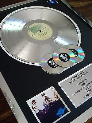 £174.99 • Buy The Eagles Hotel California Lp Multi Platinum Disc Record Award Album