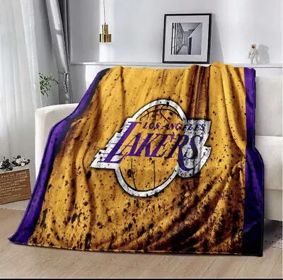 Lakers 3D Blanket Multifunctional Blanket • $51.54