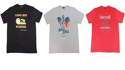 Espionage Men's Big Size Pure Cotton Printed Tee Shirt 2XL - 8XL 3 Options • £14.49