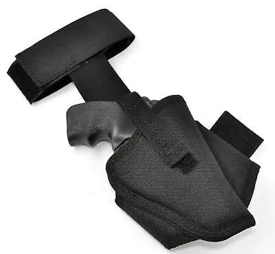 Houston Gun Holsters - Black Nylon Ankle Holster - Choose Gun Model/Size • $26.95