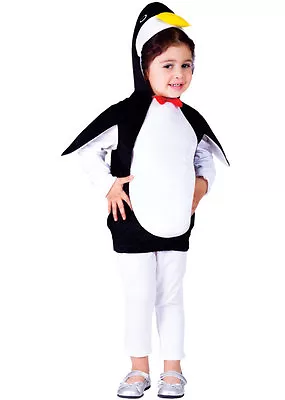 £12.95 • Buy Kids Childrens Penguin Pingu Zoo Bird Childs Outfit Costume Girls Boys Age 2-6