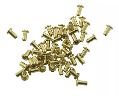 Eyelets #00000 1/16  Brass One Piece Self-Backing CHOOSE COLOR & QUANTITY USA • $9.99