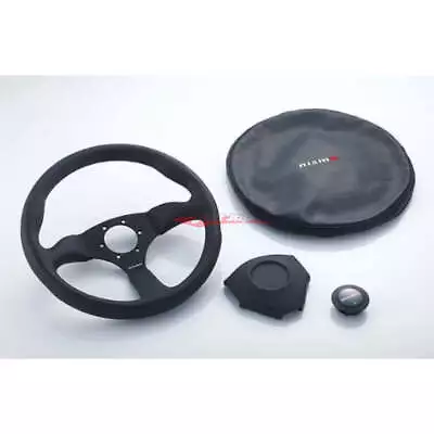 Nismo Competition Parts 350mm Leather Steering Wheel • $1759