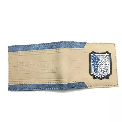  Attack On Titan Wallet Purse ID Mens Kids Anime Cartoon Gaming Wings Of Freedom • $29.95