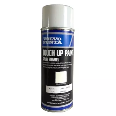 Volvo Penta 3810283 Diesel White Engine Touch-Up Spray Enamel Paint Genuine OEM • $21.82