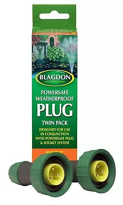 £5.99 • Buy Blagdon Powersafe Weatherproof Plug Twin Pack BUY 1 GET 1 FREE