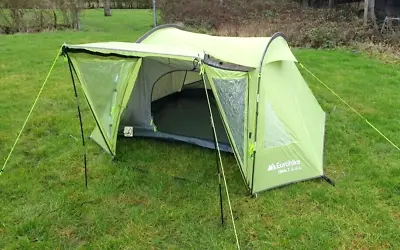 Eurohike Ribble 3 - Three Man Festival Backpacking Camping Tent - No Porch Poles • £49.99