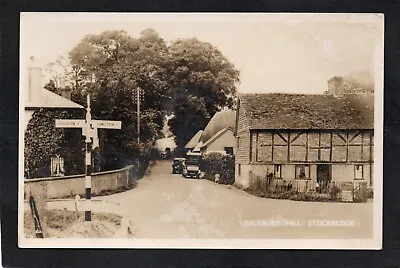 Postcard Stockbridge Nr Winchester Hampshire Village View Salisbury Hill RP • £7.99