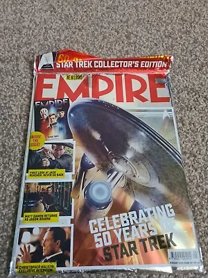 £10 • Buy Empire Magazine 50 Years Of Star Trek August 2016 + Bonus Mag BRAND NEW SEALED