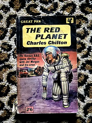  The Red Planet  By Charles Chilton - Vintage Sci-fi Paperback 1960 Pan Books • £9