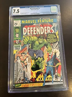 Marvel Feature #1 CGC 7.5 1st Defenders 1971 Marvel • $220