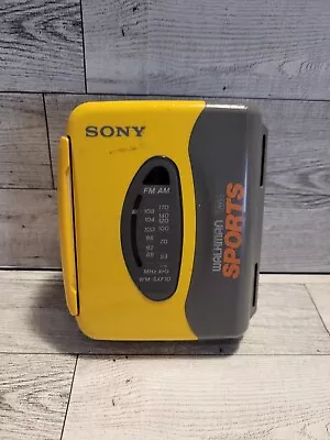 $40 • Buy Sony Walkman Sports WM-SXF10 Tape Player READ