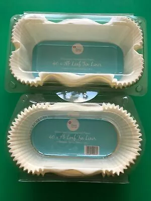 £8.59 • Buy Retail Pack Non-Stick Grease Proof 1lb Or 2lb Paper Loaf Cake Tin Liners 1/20/40