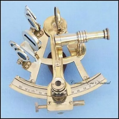 NAUTICAL Kelvin & Hughes Vintage Brass Sextant MARINE Maritime Navigational • $27