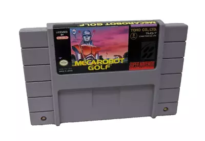 Mecarobot Golf SNES AUTHENTIC Super Nintendo Meca Robot Golfing • $12.99