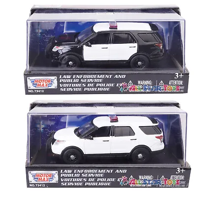 Motormax 1:43 5  2015 Ford Explorer Police Interceptor Utility Model 79476 79478 • $8.99