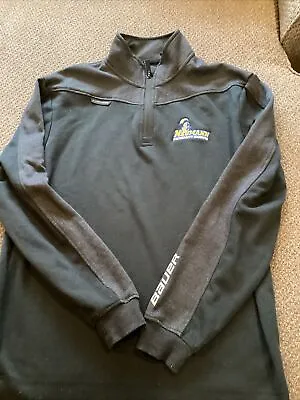 Neumann University Knights Bauer Hockey Quarter Zip Mens M Excellent Condition  • $35