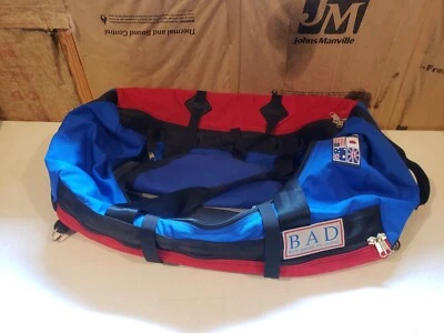 $49.99 • Buy Vtg BAD Best American Duffle Luggage Bag No. 4 Side Pocket + Accessories EUC
