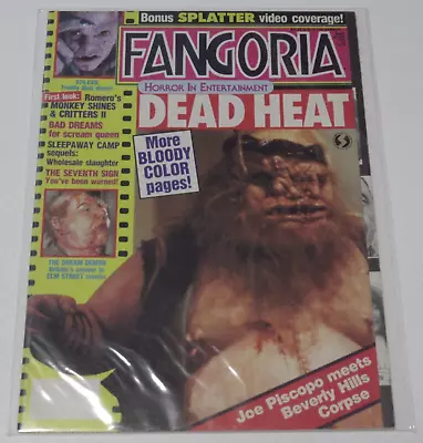 Fangoria Horror Magazine #73 1988 Dead Heat 976-Evil Dream Demon Sleepaway Camp • $15