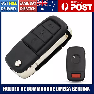 Key Shell For HOLDEN VE COMMODORE Omega Berlina Calais SV6 HSV GTS  Remote Flip • $14.99