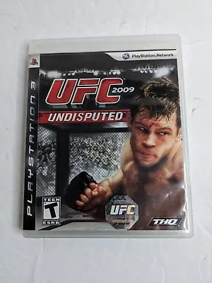 UFC Undisputed 2009 (Sony PlayStation 3 2009) PS3 Video Game Complete W/Manual  • $3.39