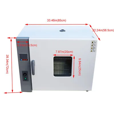 1 PC 220V Industry Lab Digital Forced Air Convection Drying Oven 33 X22 X28 Size • $1198.50