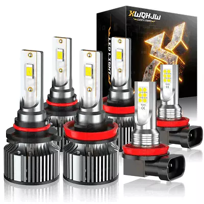 For Mitsubishi Outlander Sport 2011-2019 LED Headlights + Fog Lights Combo Bulb • $59.99