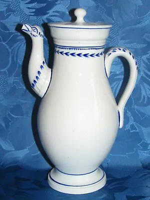 04F13 Antique Coffee Maker Service Coffee Porcelain Of Turned Empire Early Xixth • $319.36