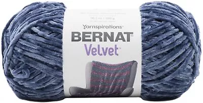 Bernat Velvet Yarn-Indigo Velvet - 2 Pack • $25.38