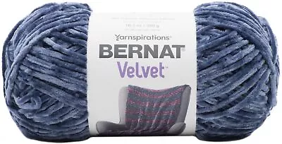 Bernat Velvet Yarn-Indigo Velvet • $15.90