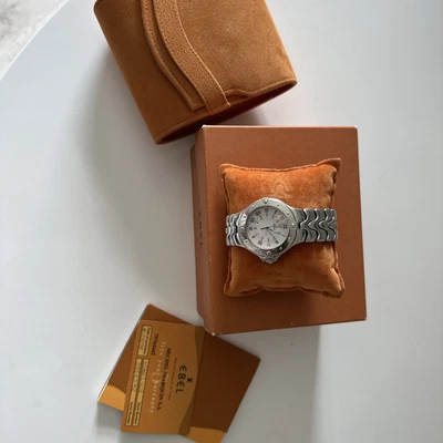 £300 • Buy Ebel Sportwave Diver Quartz Ladies Watch, White Dial