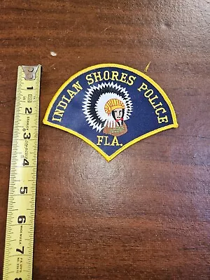 Vintage Indian Shores Florida Police Patch • $8.25