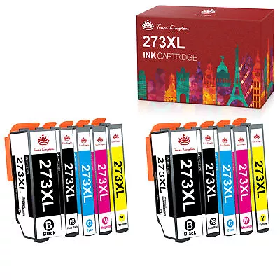 273XL T273XL BLACK COLOR HY Ink Cartridge For EPSON Expression XP-520 XP-600 • $14.94