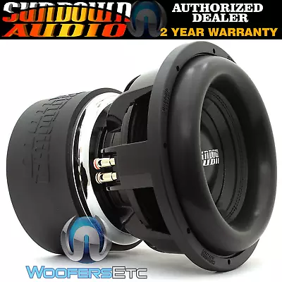 Sundown Audio Z-15 V.6 D1 Sub 15  2500w Rms Dual 1-ohm Subwoofer Bass Speaker  • $999.99