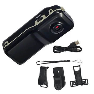 Mini Police Body Camera HD 1080P Video DVR Clip IR Night Cam 8-Hour Camcorder US • $11.82