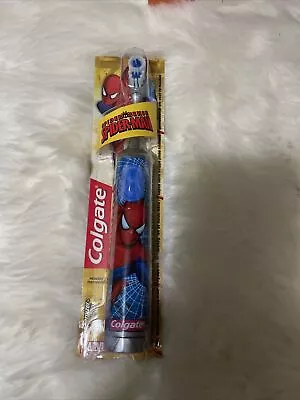 Colgate Marvel Kids Battery Toothbrush Spiderman. Sealed. Free Postage* • £19.99