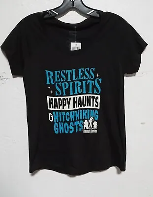 $16.96 • Buy Haunted Mansion Restless Spirts Hitchhiking Ghosts SHIRT  SMALL *W16*