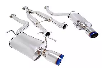 Megan Catback Exhaust 2.5  Dual Ss Ti Burnt Tips Oe-rs For 07-08 Infiniti G35 • $2500