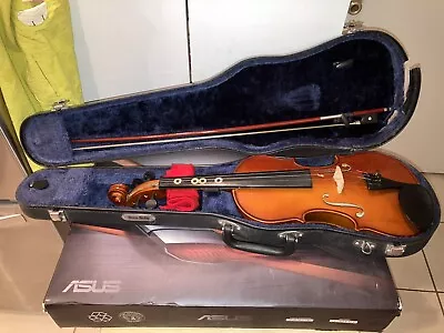 Anton Breton Violin With Bow And Case (case Is Broken But Functional) • $235