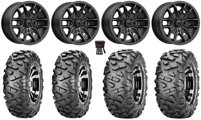 MSA Fang 14  Wheels Black 29  BigHorn Tires Polaris RZR XP 1000 / PRO XP • $1497.30