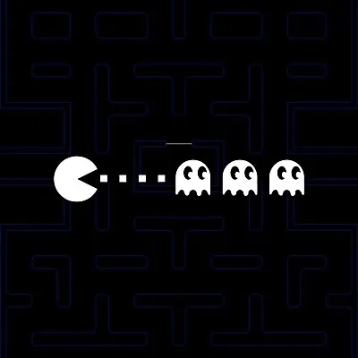 Pacman STICKER VINYL DECAL ATARI 2600 MIDWAY TAITO ARCADE VIDEO GAME MRS GHOST • $12.99