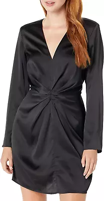 Women'S Tate Twist-Front Deep V-Neck Mini Dress • $92.86