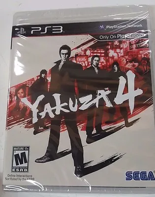 Yakuza 4 - PlayStation 3 Brand New • $28.49